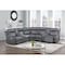 Global Furniture Usa Transitional Fabric U1797 Greige Sectional 5034 - alternate 2